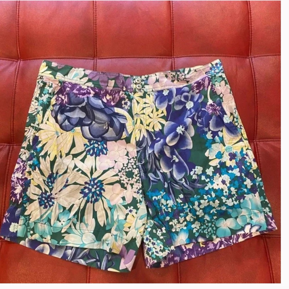 MISSONI Men's Floral Swim Trunks